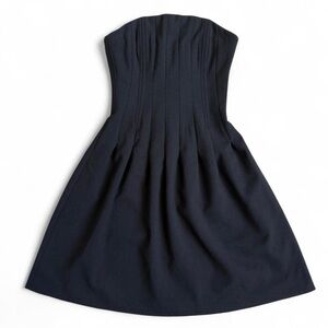 Elegant Black Strapless Dress